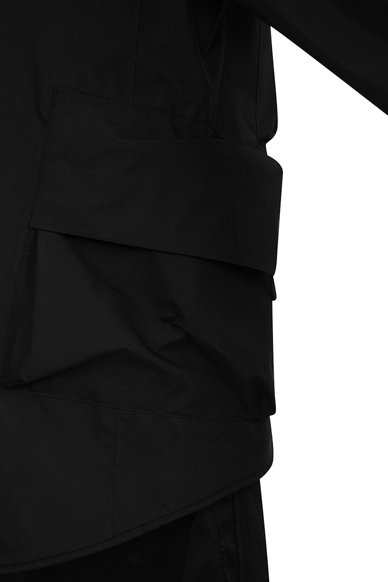 C.P. Company Metropolis Series Black gore-tex infinium cargo jacket