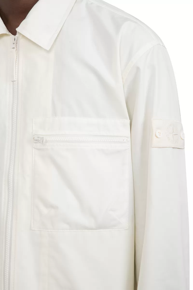 Stone Island White ghost jacket
