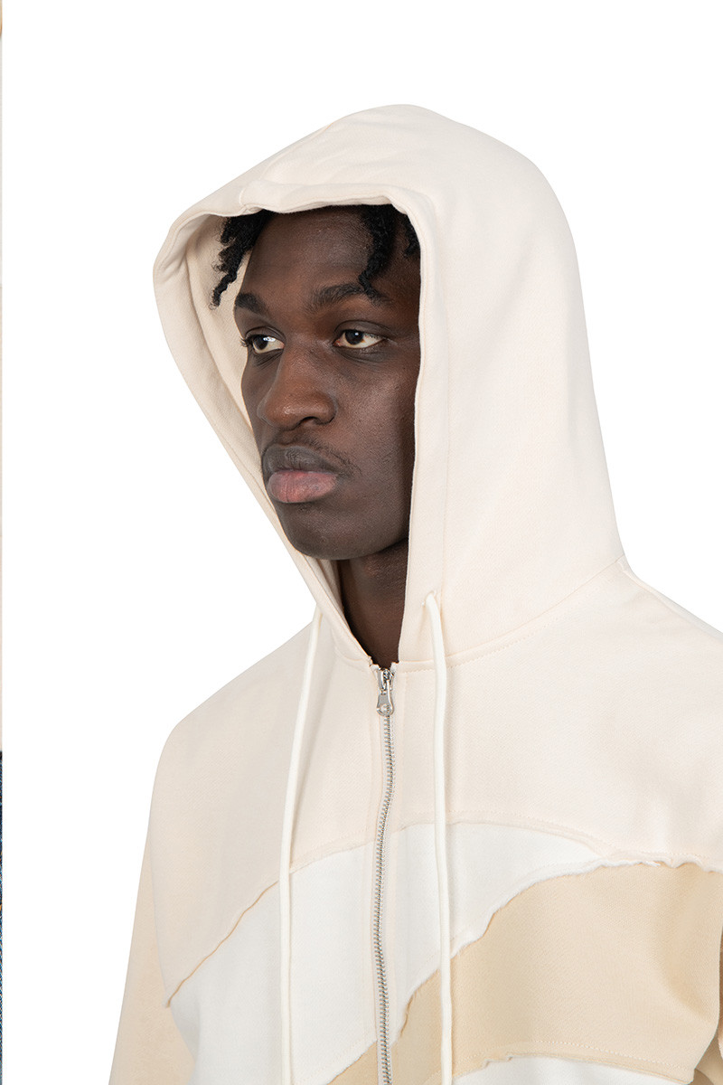 House of Sunny Landscape hoodie beige