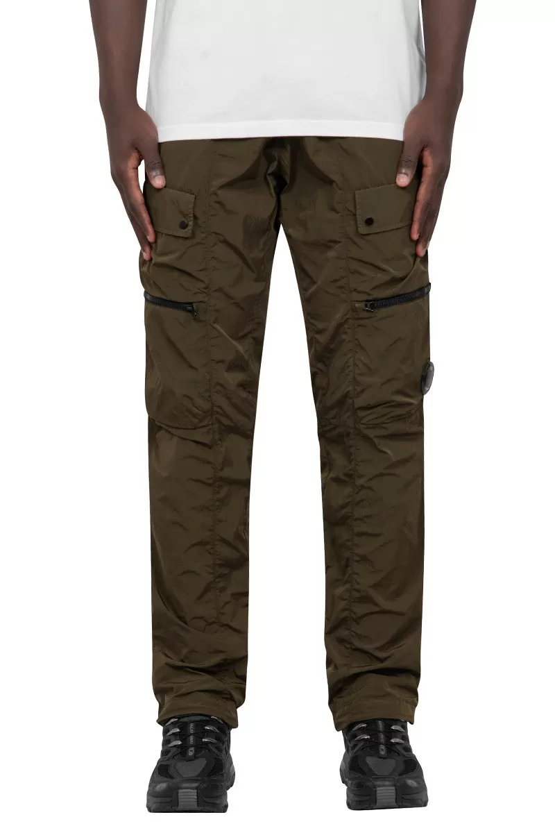 C.P. Company Green hcrome-r regular pants
