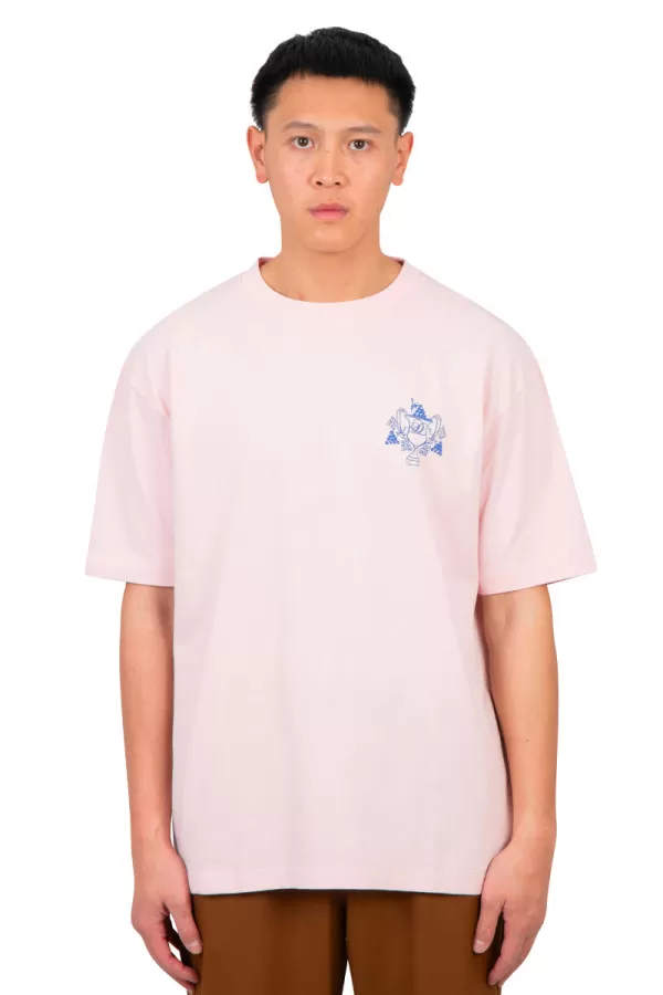 Coat of arms t-shirt pink