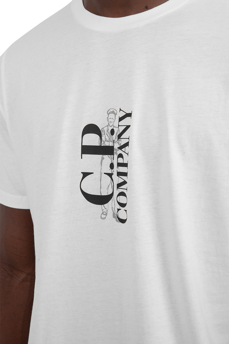 C.P. Company T-shirt blanc