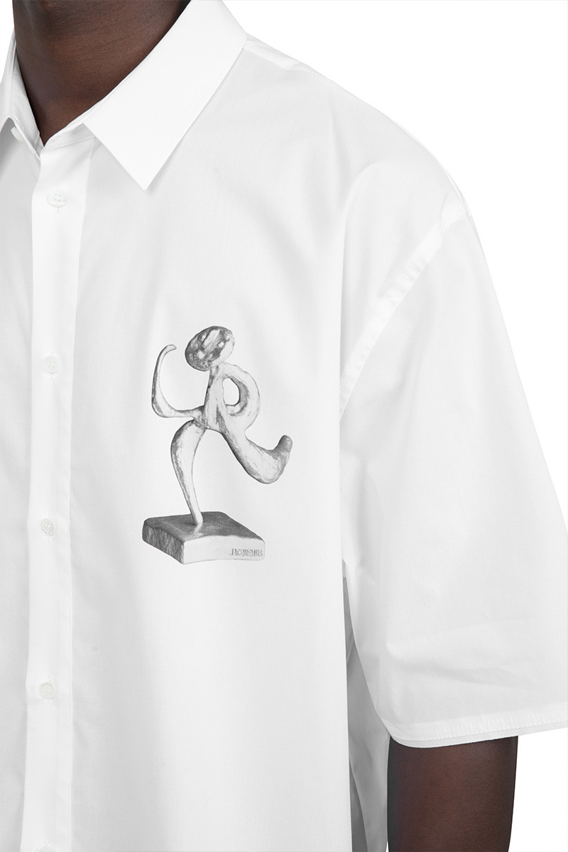 Jacquemus Black and white la chemise cabri