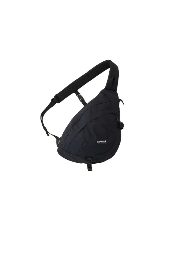 Black cordura black sling bag