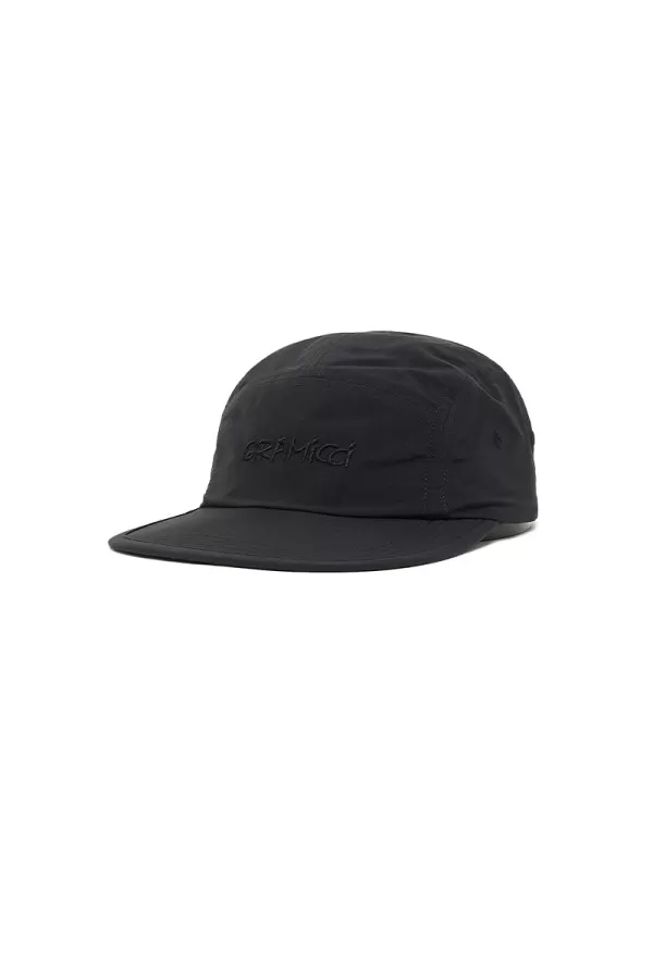 Black nylon cap