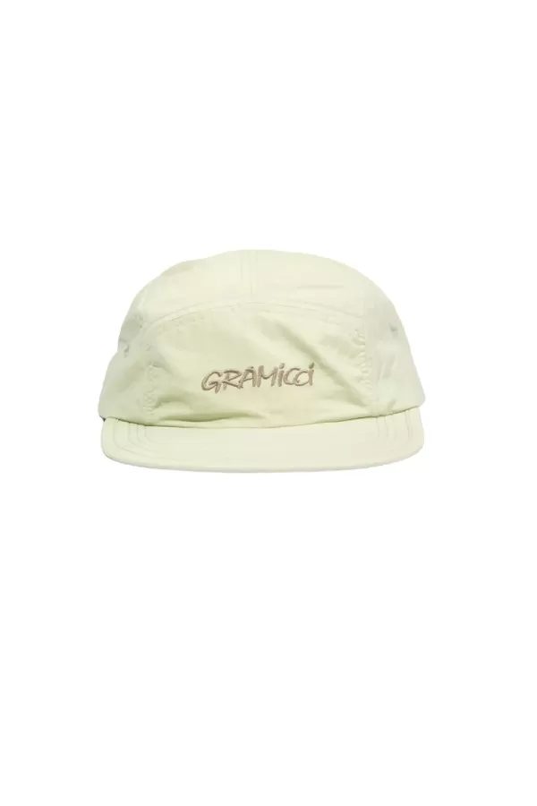 Green nylon cap