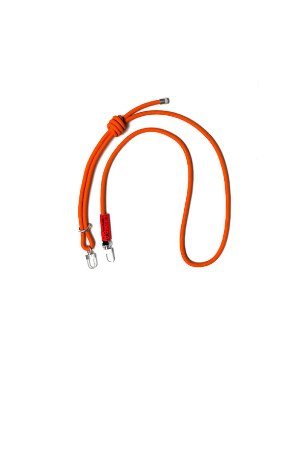 Orange rope strap 8mm