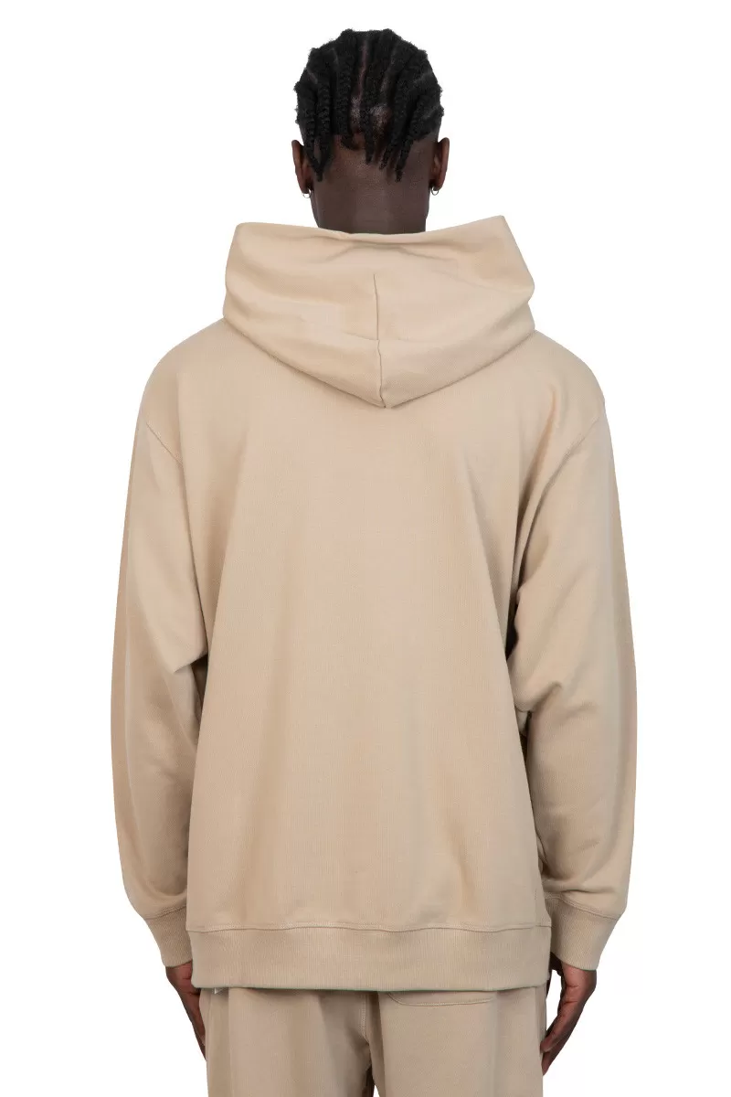 New Balance Beige hoodie terry