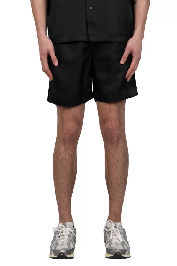 Black Silk shorts
