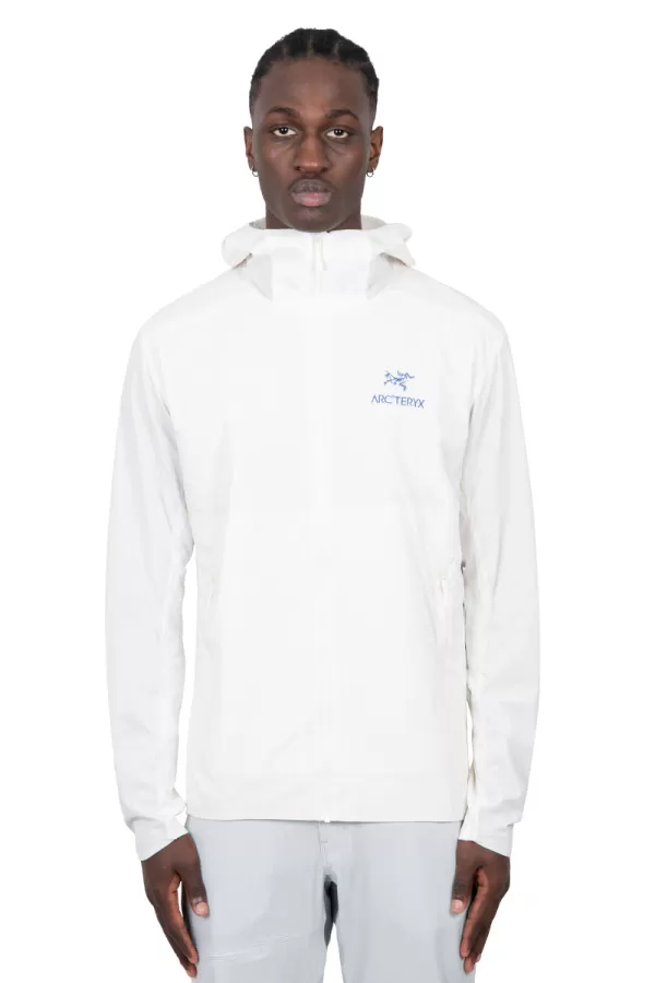 White hoody atom SL jacket
