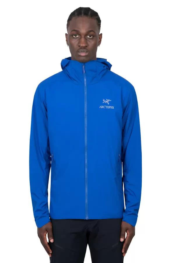 Blue hoody atom SL jacket