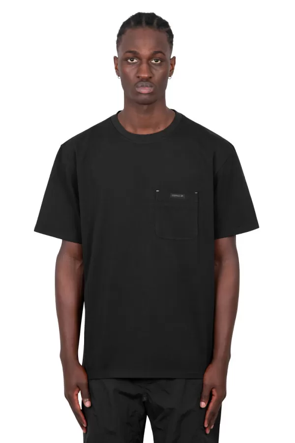 Black backprint t-shirt