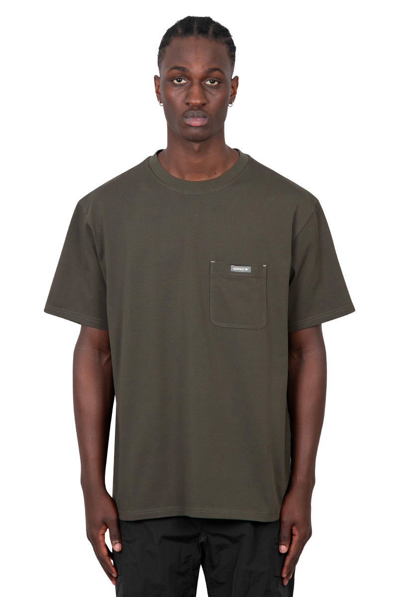 Gramicci Backprint t-shirt khaki