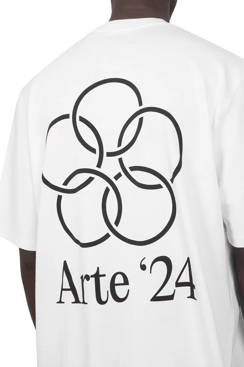 Arte White 24 circles t-shirt