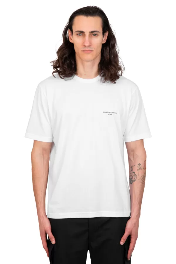 T-shirt logo blanc