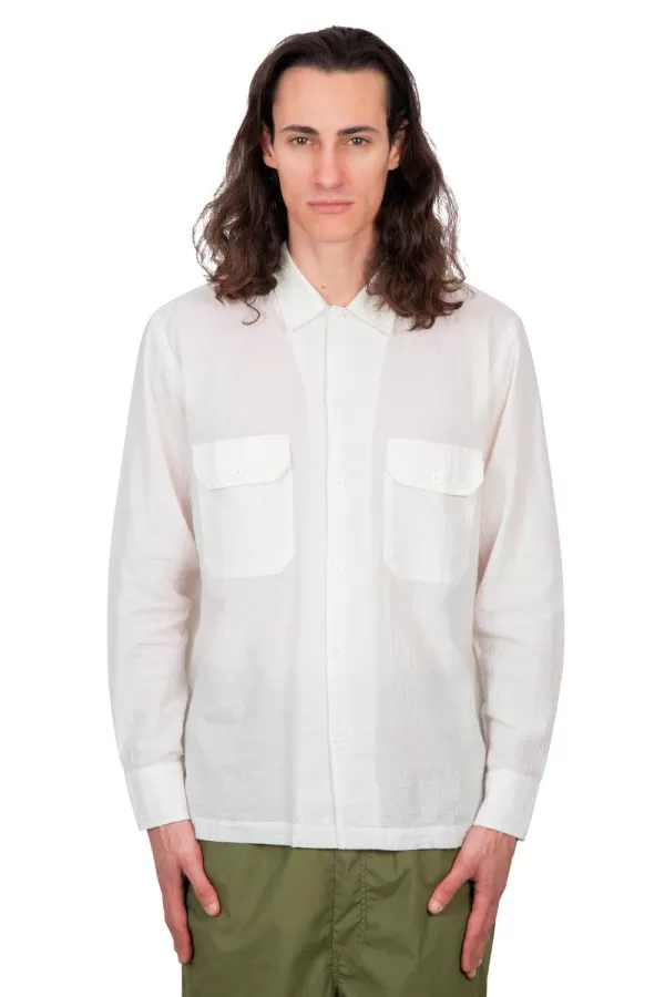 Chemise utility blanche