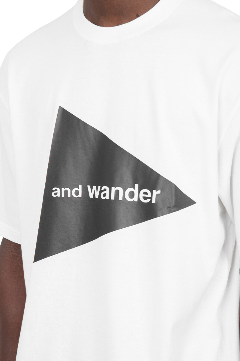 And Wander T-shirt logo And Wander blanc