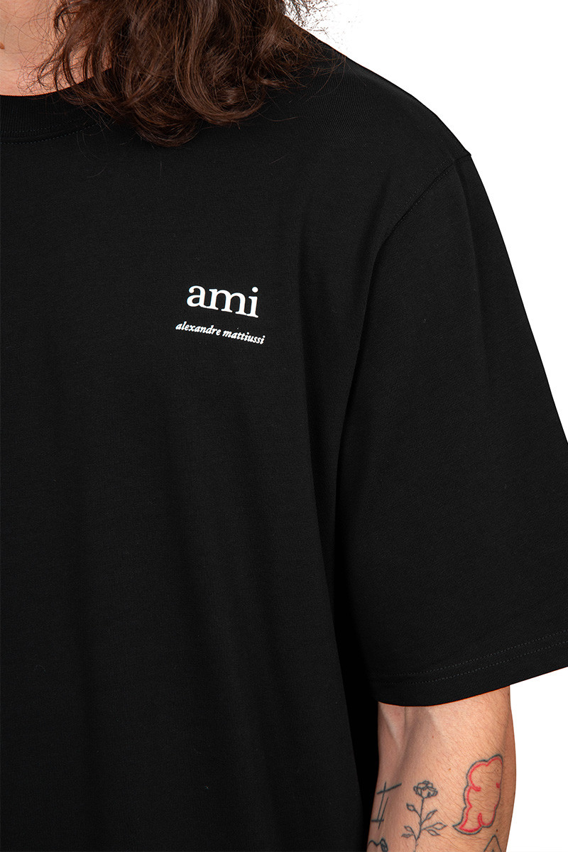 Ami Black ami t-shirt