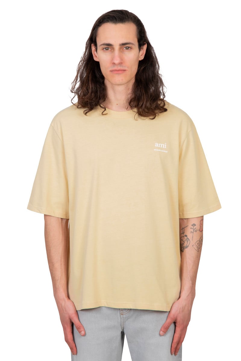Ami T-shirt ami beige