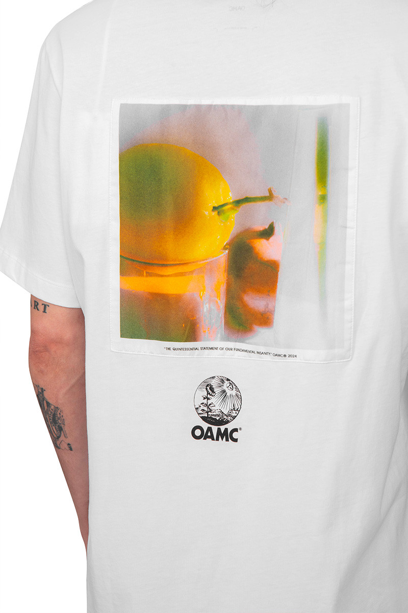 OAMC White stiller t-shirt