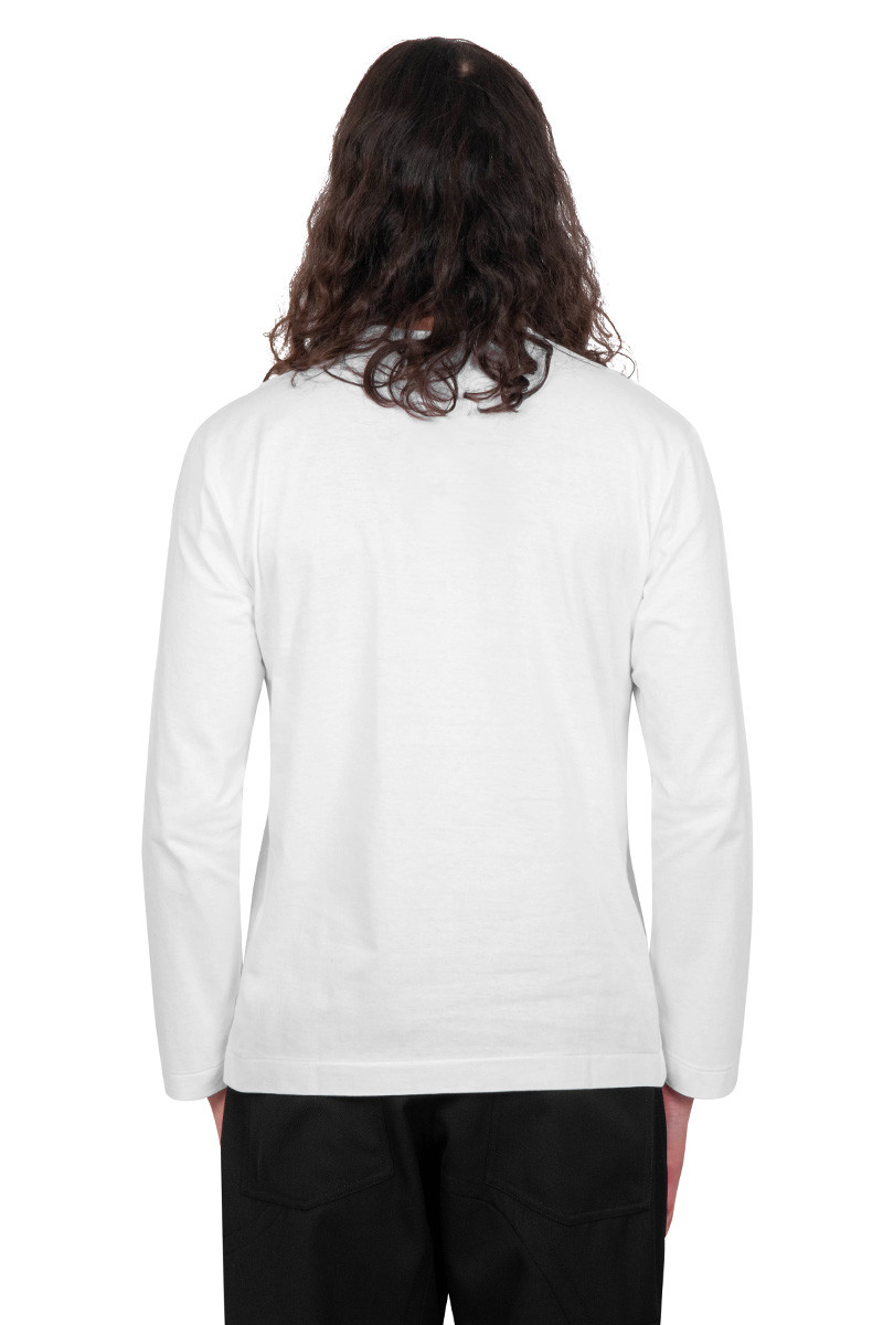 Comme Des Garçons Play White long sleeve t-shirt