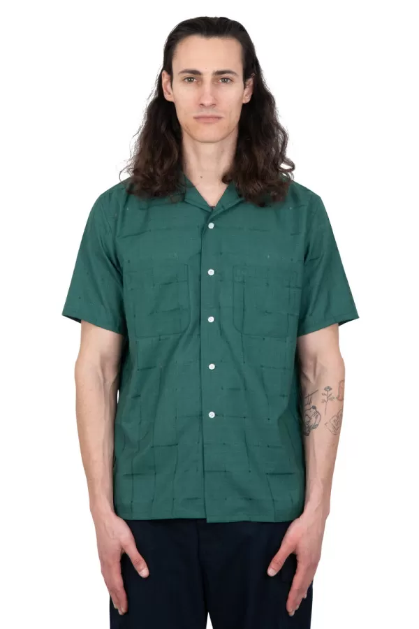 Green tw short sleeves shirt