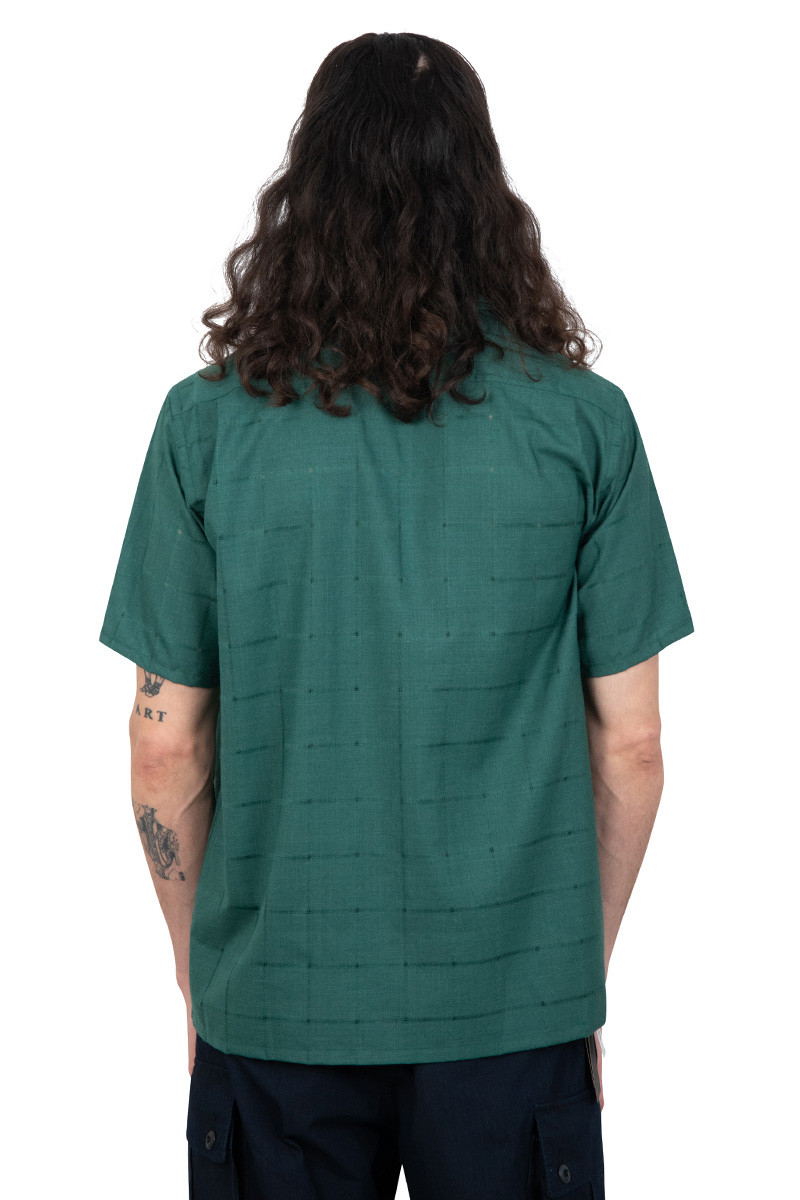BEAMS + Green tw short sleeves shirt