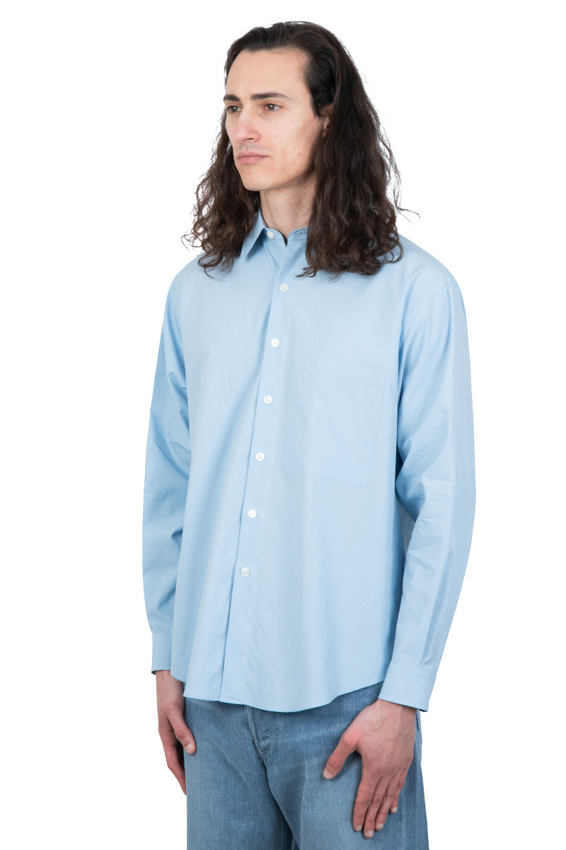 Auralee Sax blue shirt