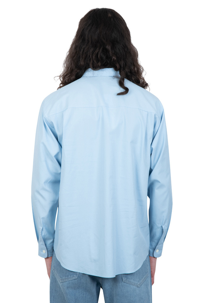 Auralee Sax blue shirt