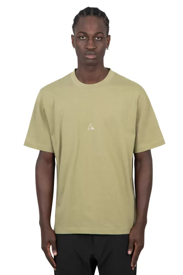 T-shirt à logo aloe vert