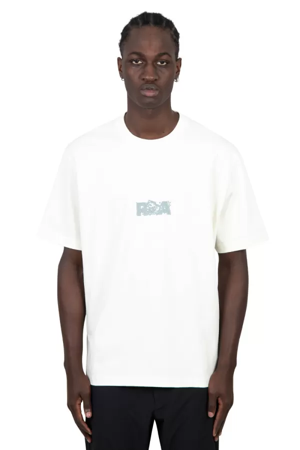 T-shirt graphic blanc