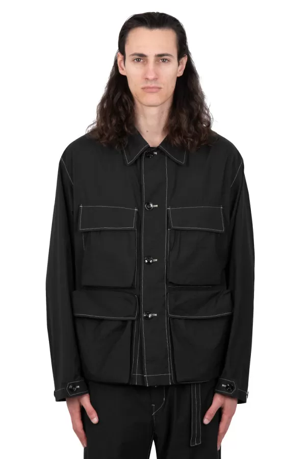 Black light field jacket