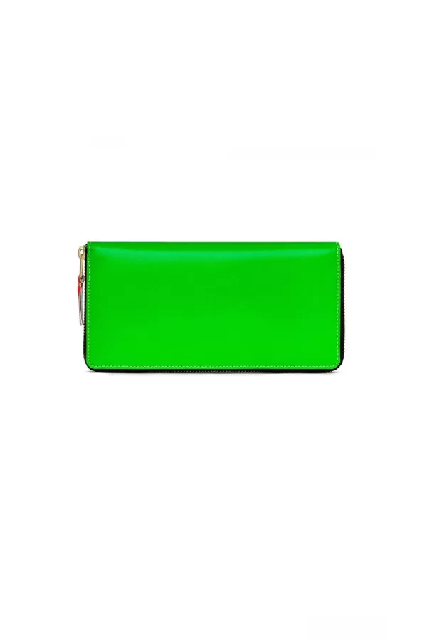 Portefeuille super fluo vert