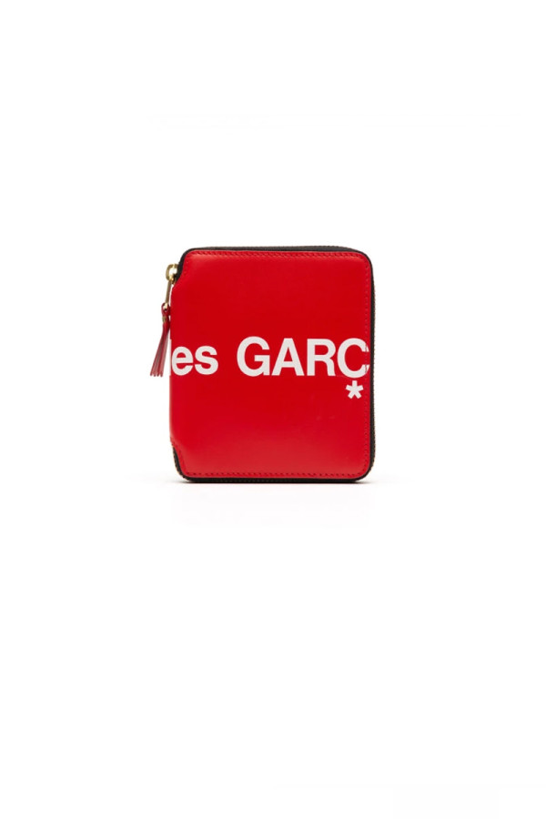 Red logo wallet