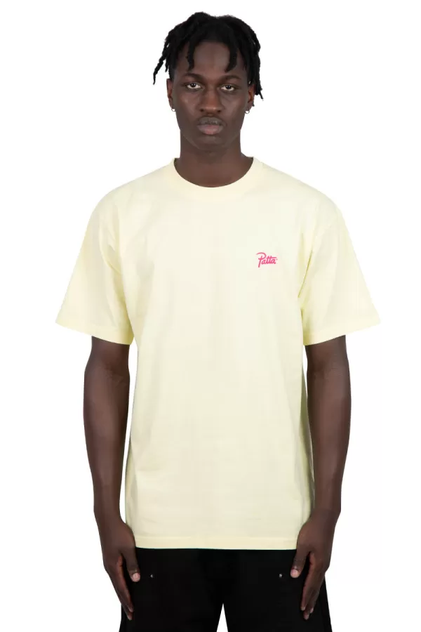 T-shirt co-existence jaune