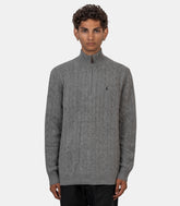 Pull-demi zippé