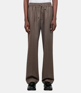 Elastic flannel pants