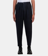 Pleated sweatpants