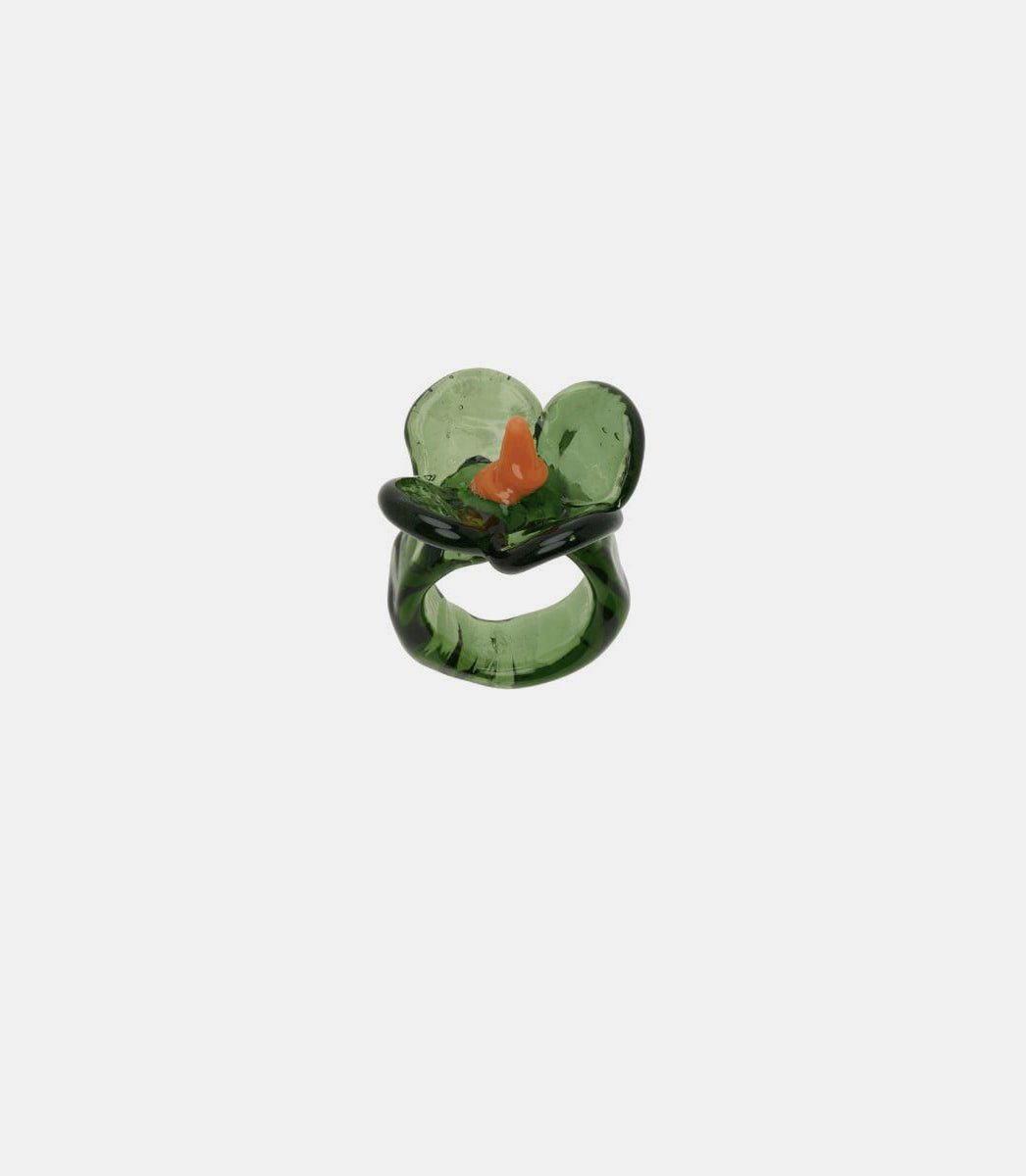 Bague fleurRING - FLOR - GREEN - SS24 - SLevens