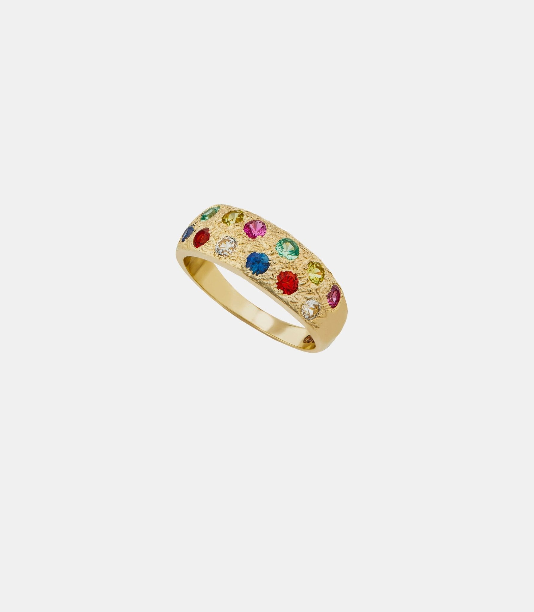 Bague mini riviera - MRVAR1 - 59,5 - Bleue burnham