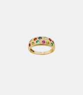 Bague mini riviera - MRVAR1 - 59,5 - Bleue burnham