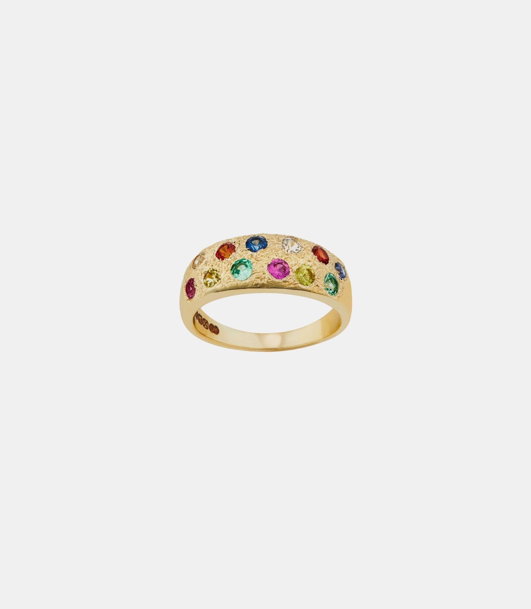 Bague mini riviera - MRVAR1 - 59,5 - Bleue burnham