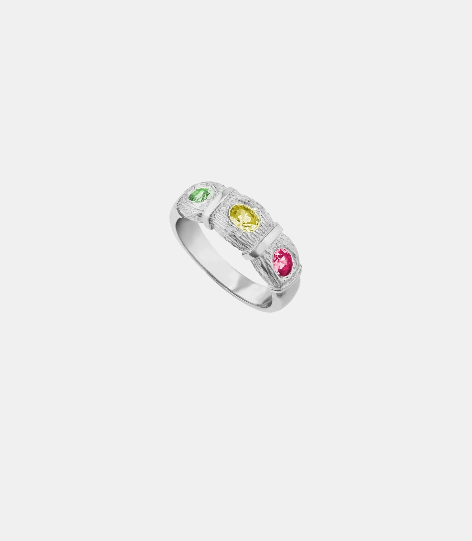 Bague window box - WB8 - 59,5 - Bleue burnham