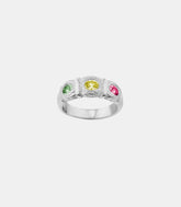 Bague window box - WB8 - 59,5 - Bleue burnham