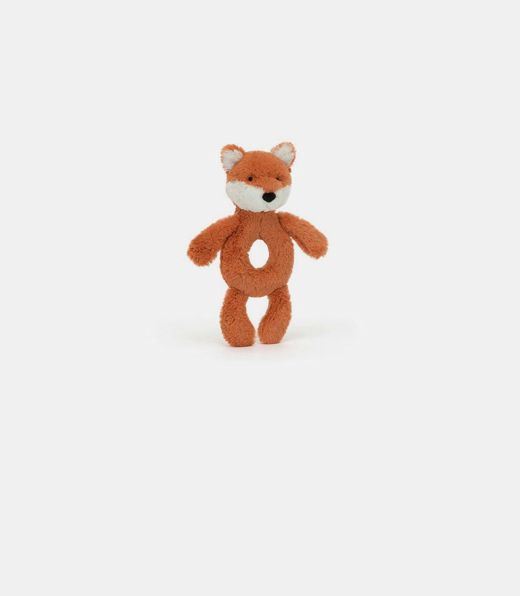 Bashful fox cub ring rattleBRR4FXC - OSJellycat