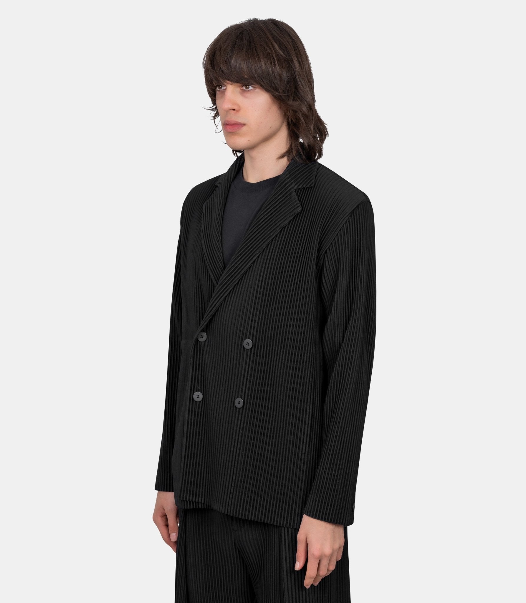 Blazer tailored pleats 1 - HP58JD151-15-1 - Homme plissé issey miyake