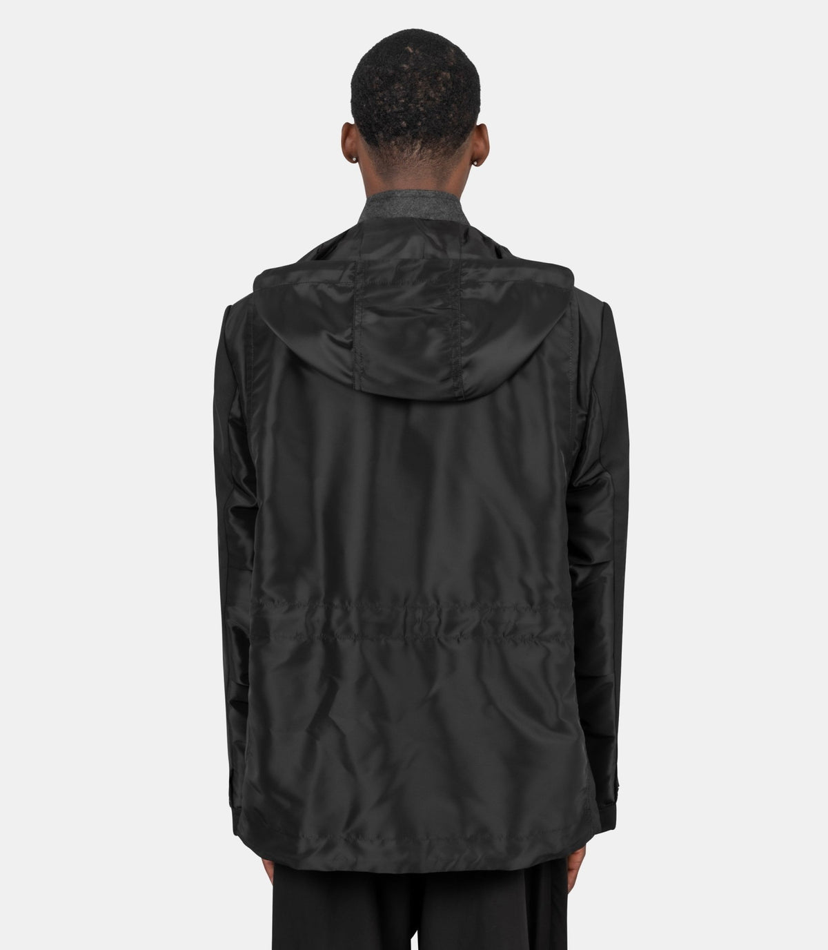 Blazer x nylon twill-26-04026M-3-Sacai