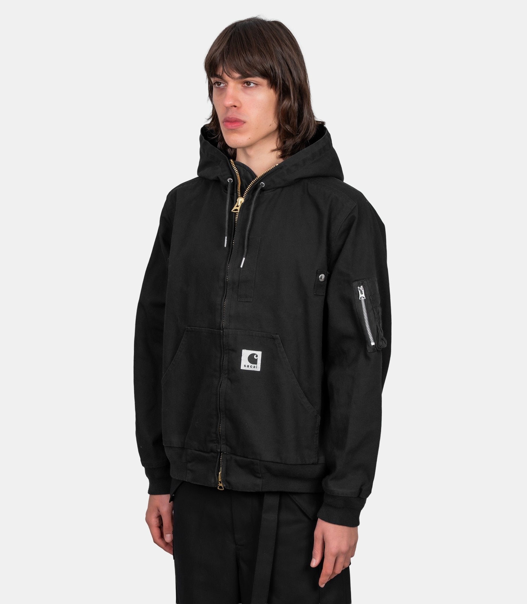 Blouson à capuche x carhartt wip - 25 - 03859M - 001 - 2 - Sacai