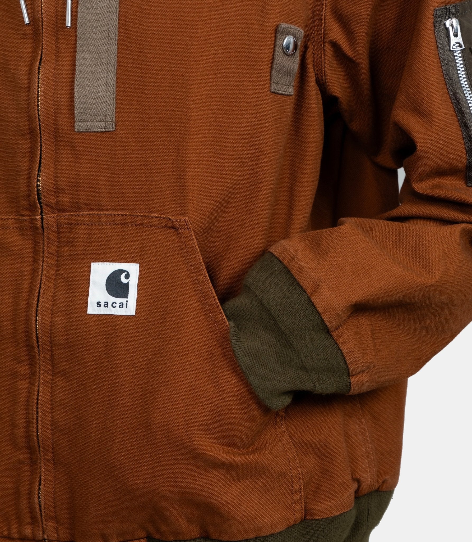 Blouson à capuche x carhartt wip - 25 - 03859M - 642 - 2 - Sacai