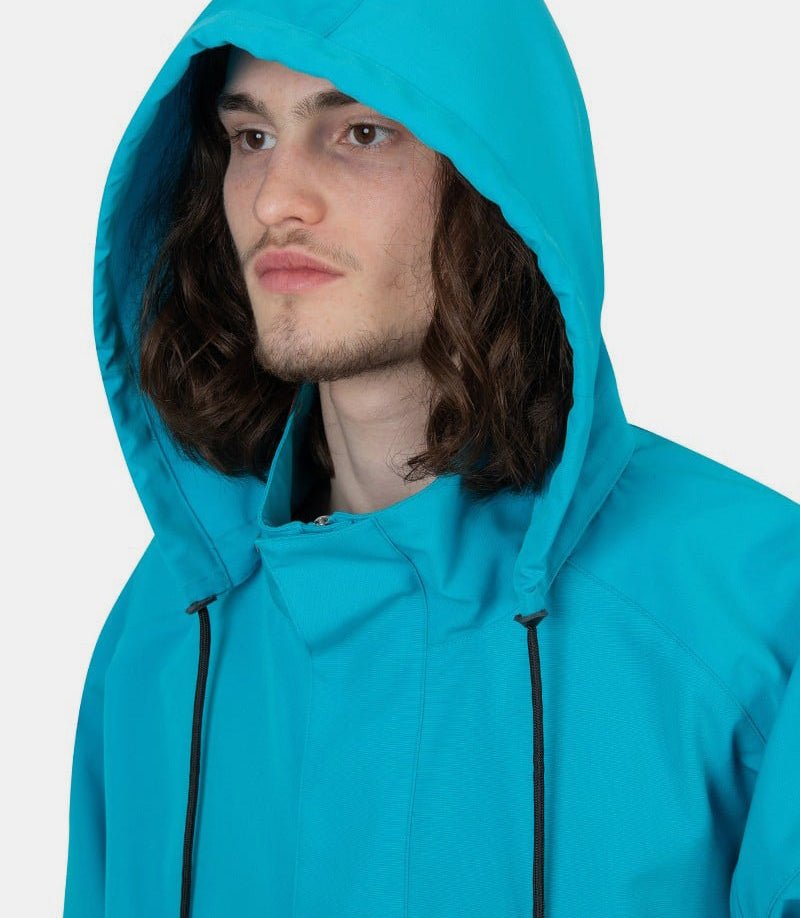 Blouson a capucheA23SB02WC - TURQUOISEBLUE - SS23 - 4Auralee